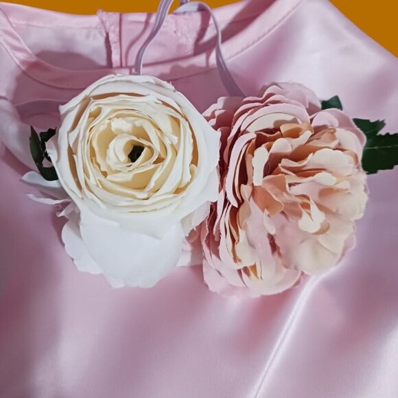 Top Paw Pet Dress & Headband Pink Floral Large - Picture 3 of 16